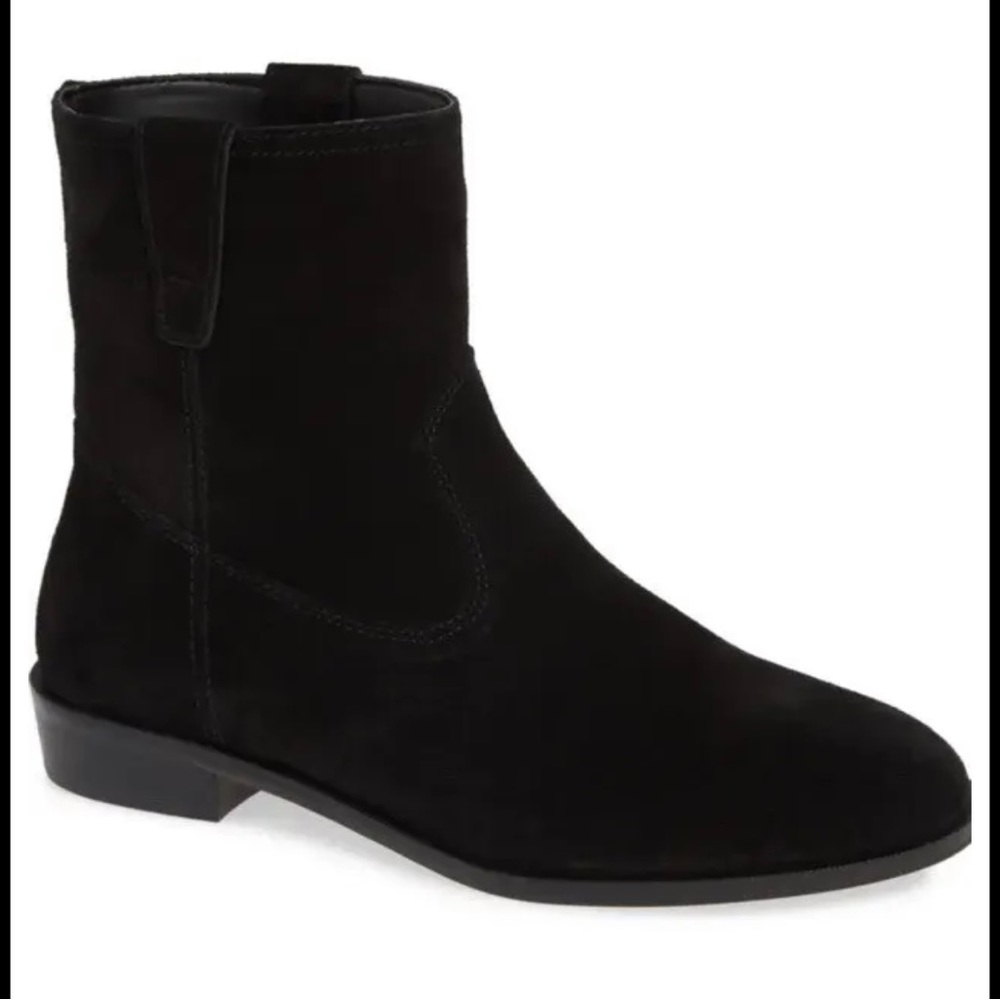 Rebecca Minkoff chasidy Booties black suede size 7.5